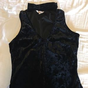 Black Choker Tank Top